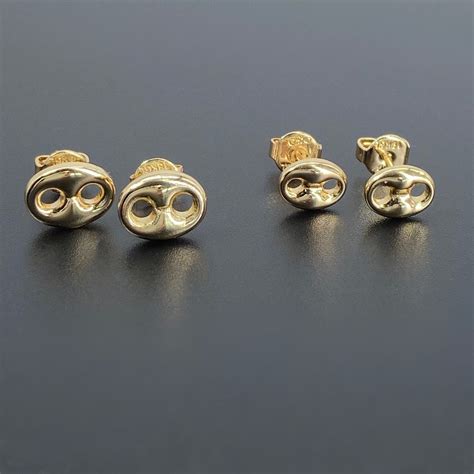 gucci earrings studs gold|More.